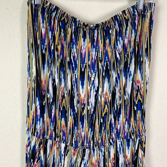 Mlle Gabrielle plus size striped jumpsuit women’s 2X - Picture 3 of 12